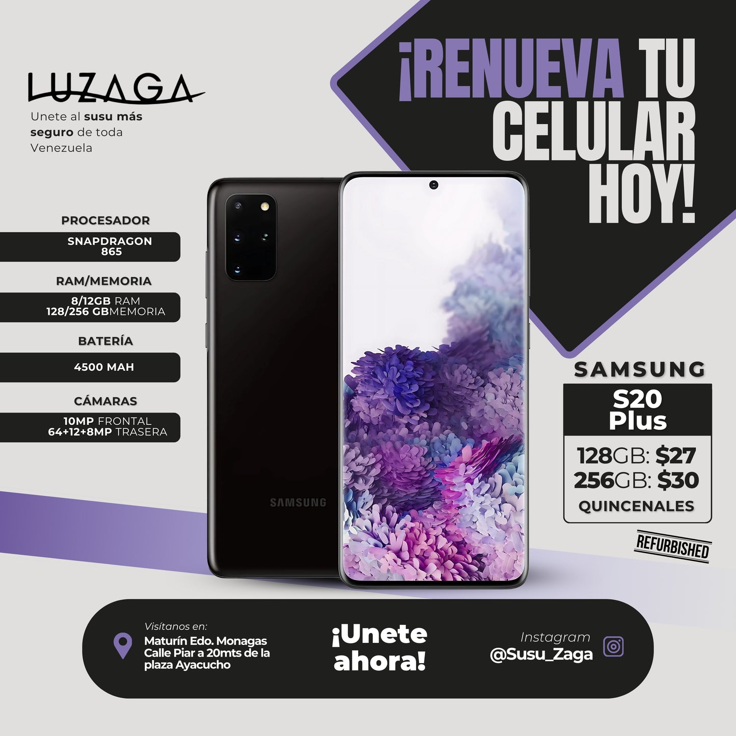 Samsung Galaxy S20 Plus