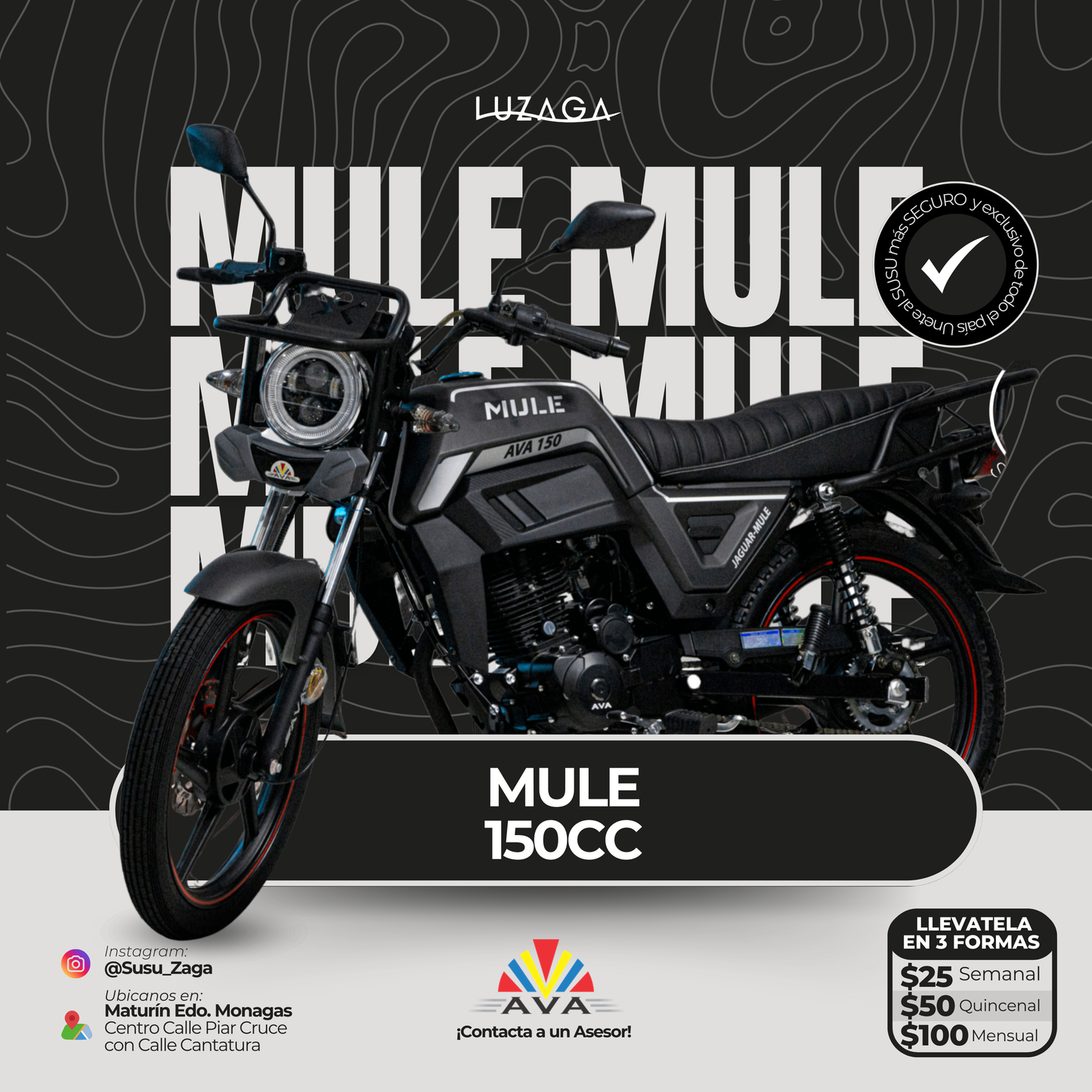 Ava Mule 150cc