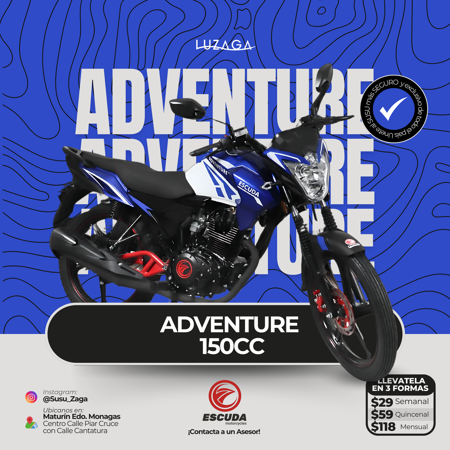 Escuda Adventure 150cc