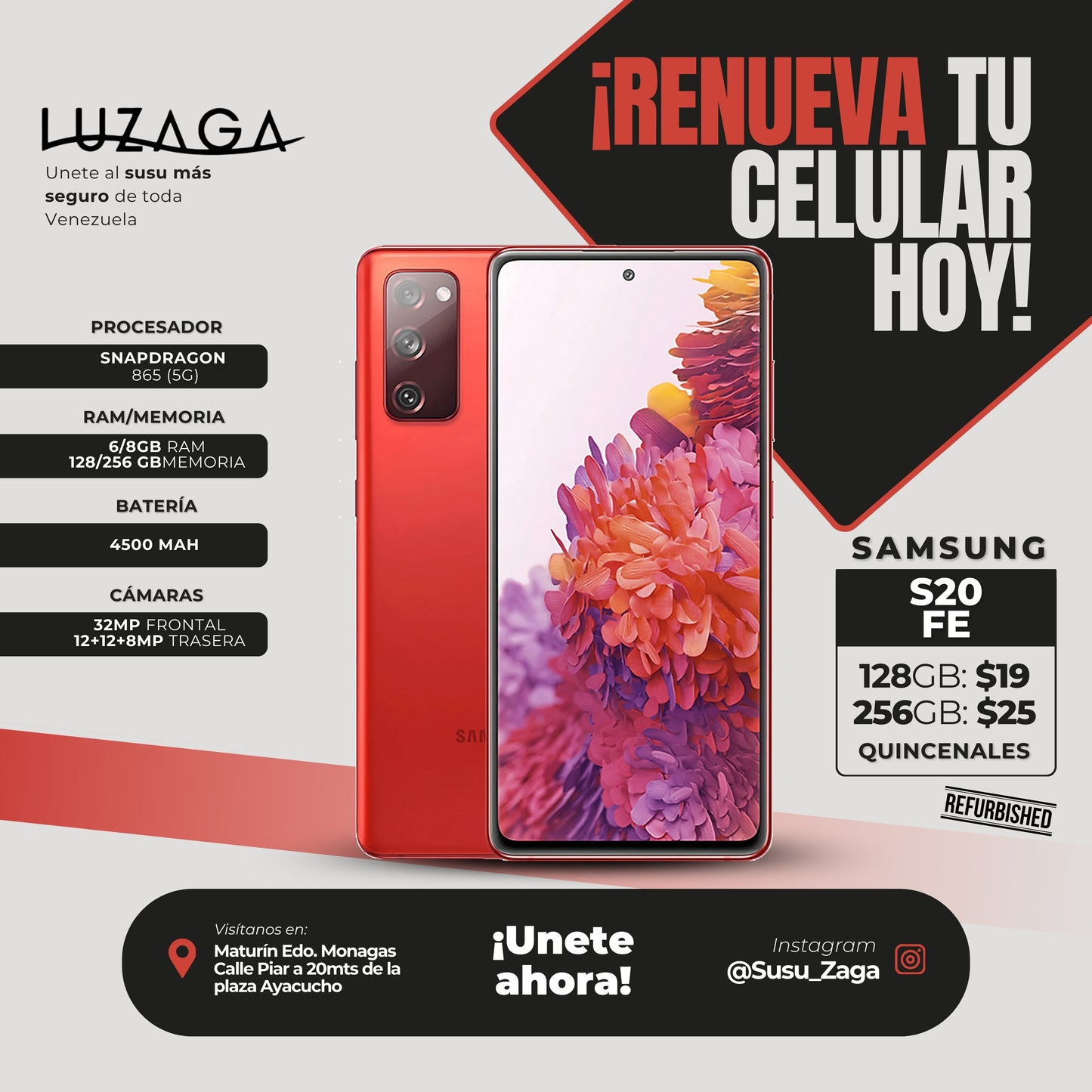 Samsung Galaxy S20 Fe 5G