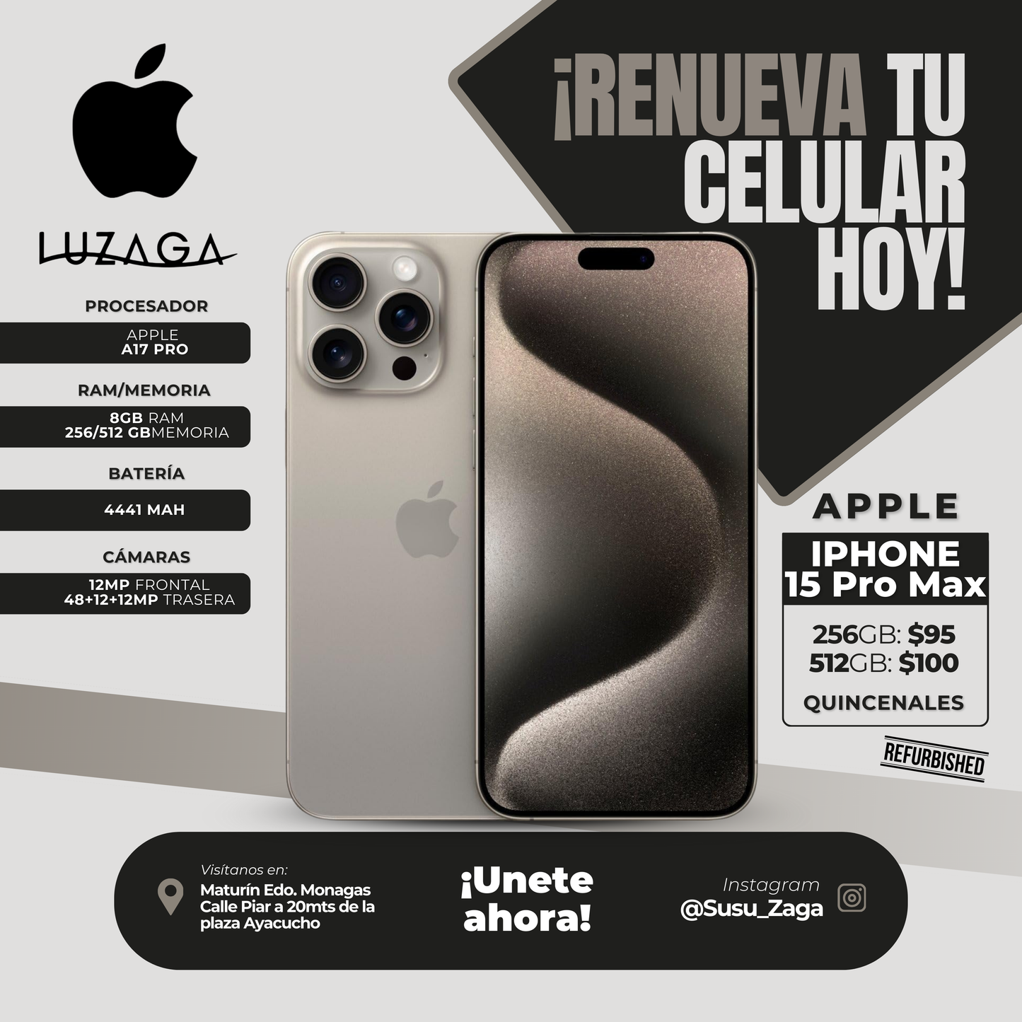 iPhone 15 Pro Max