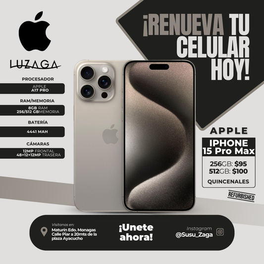 iPhone 15 Pro Max