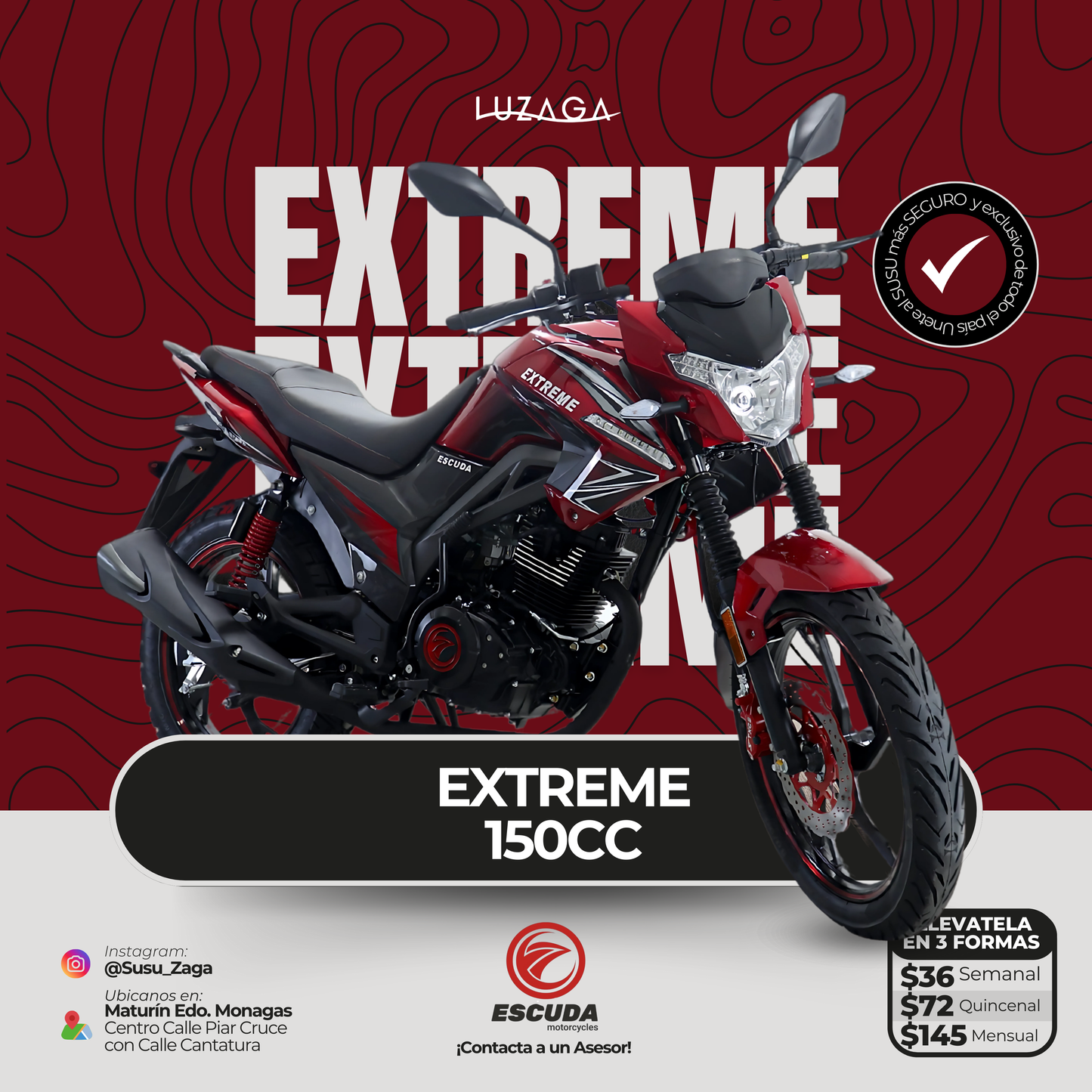Escuda Extreme 150cc
